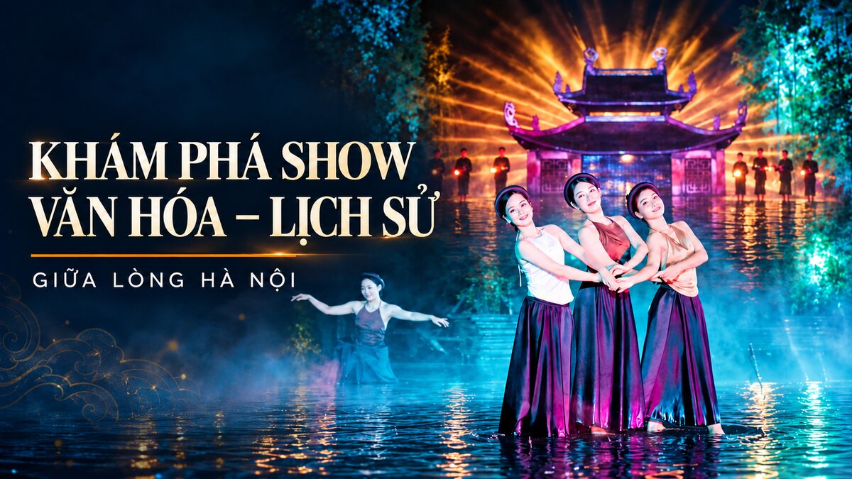 The Love of Thăng Long – show văn hóa lịch sử giữa lòng Hà Nội