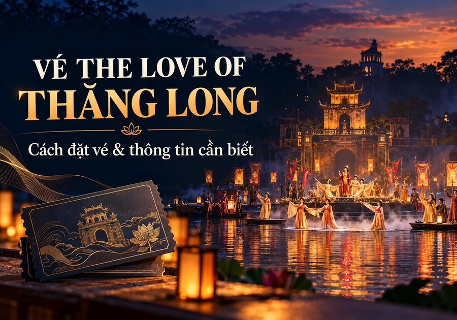 Vé The Love of Thăng Long và cách đặt vé